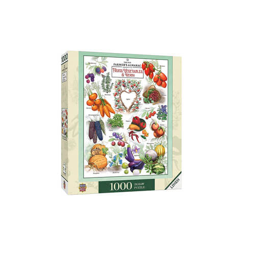 MasterPieces Farmers Almanac 1000pc Puzzle