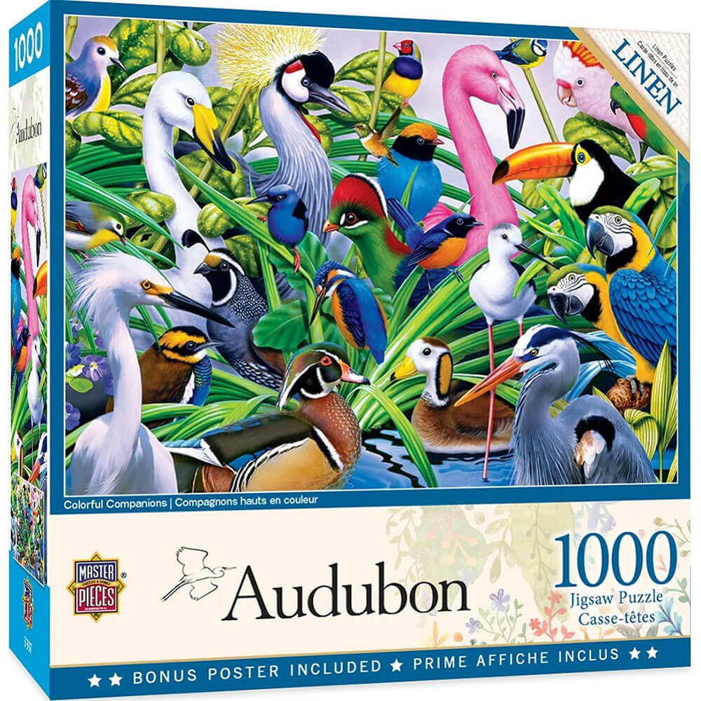 Masterpieces Audubon 1000pc puslespil