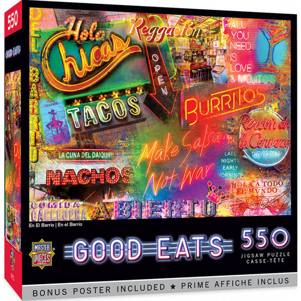 Masterpieces Good Eats 550 pc puslespil