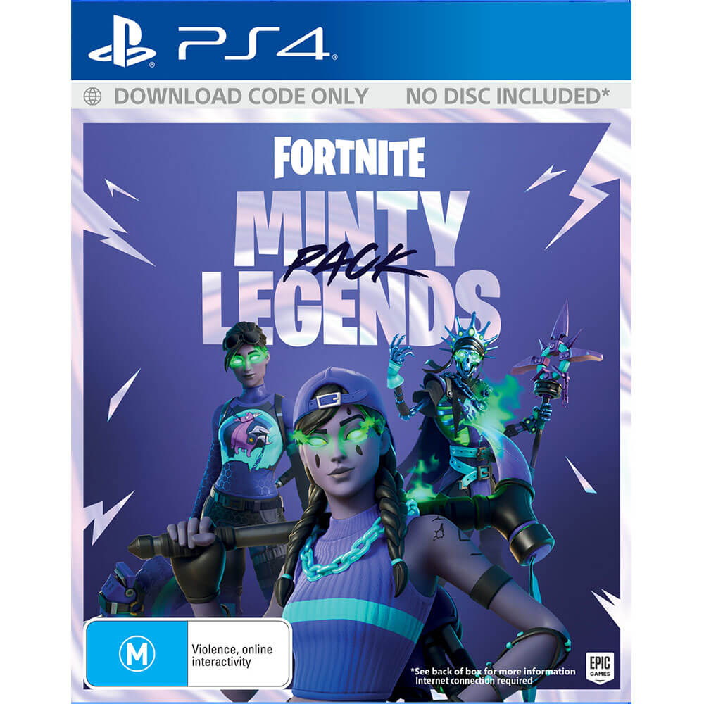 Juego de paquete de leyendas de fortnite minty