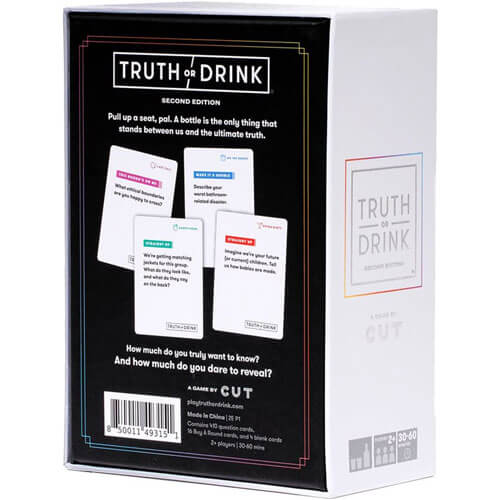 Truth or Drink: Second Edition Card Game