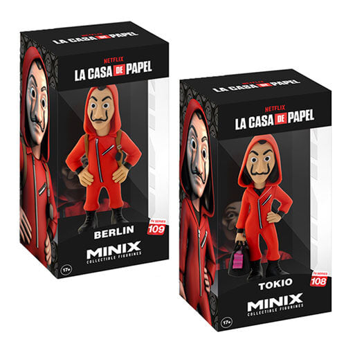 MINIX Money Heist with Mask Collectible Figure