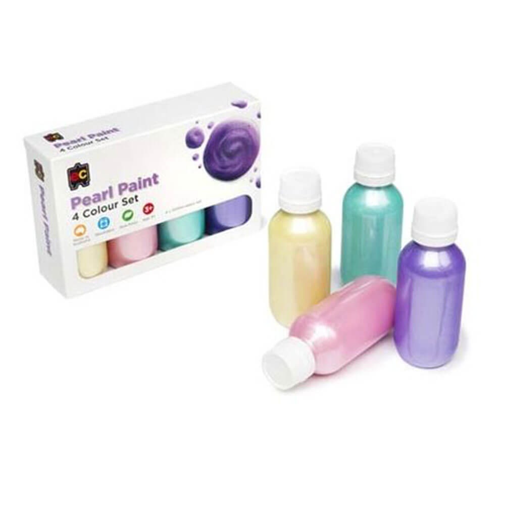 EC Glitter Paint Set 4st Diverse 100 ml