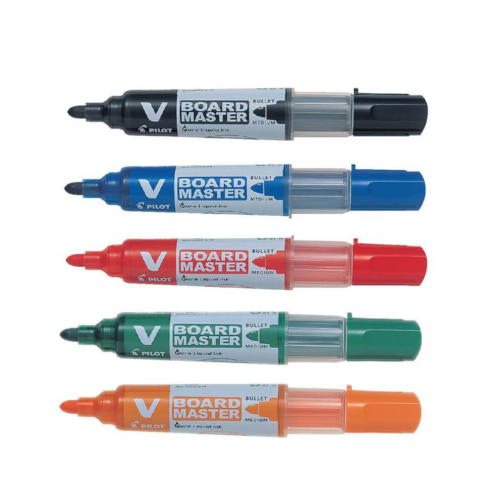 Pilot Begreen Master Whiteboard Marker (Wallet of 5)