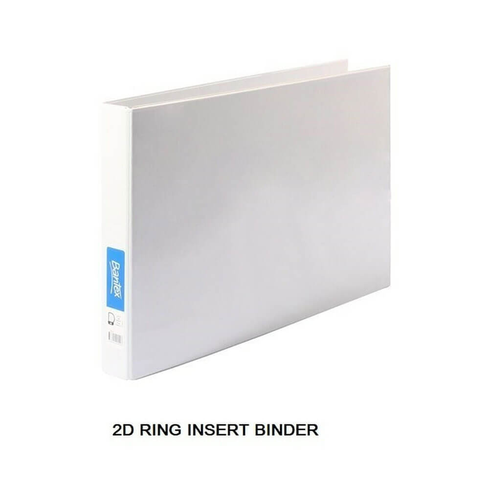 Bantex Landex Insert Binder White 25 mm A3