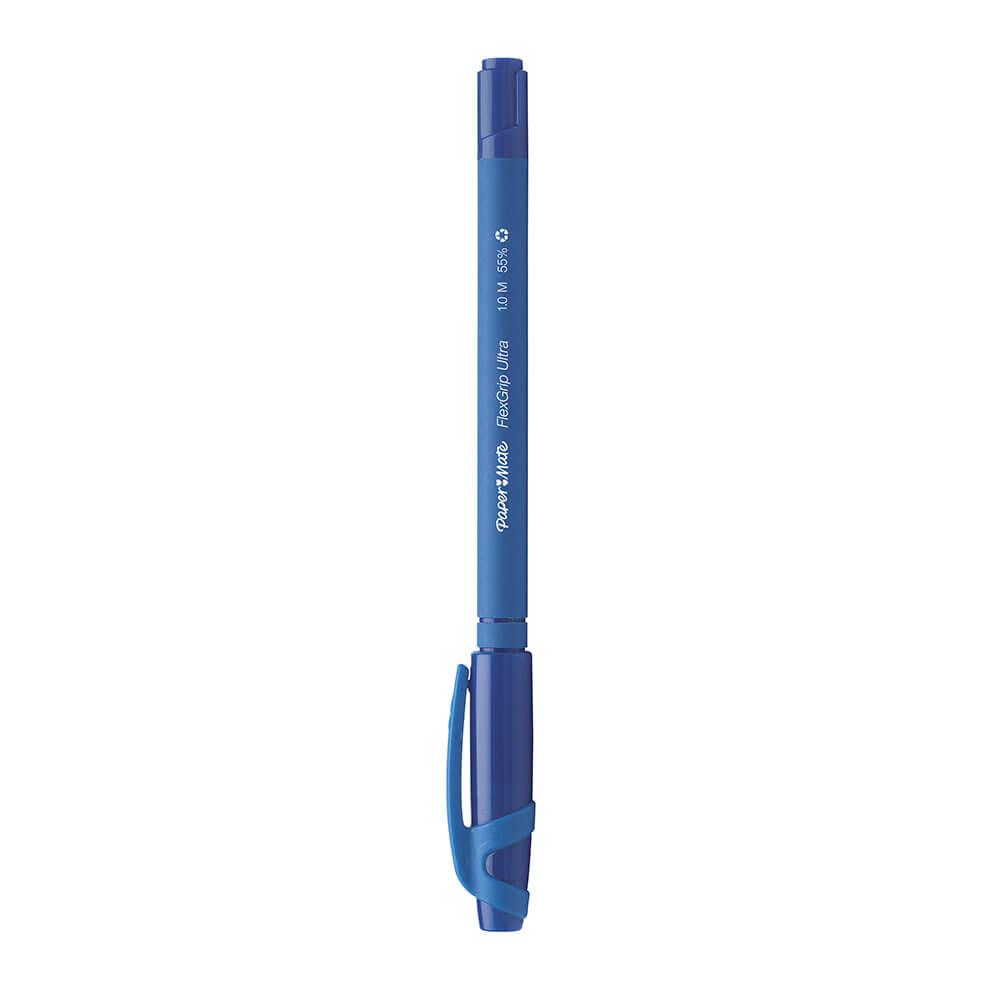 Papermate Flex Grip Ultra Stick Pen 1.0 mm 12pk