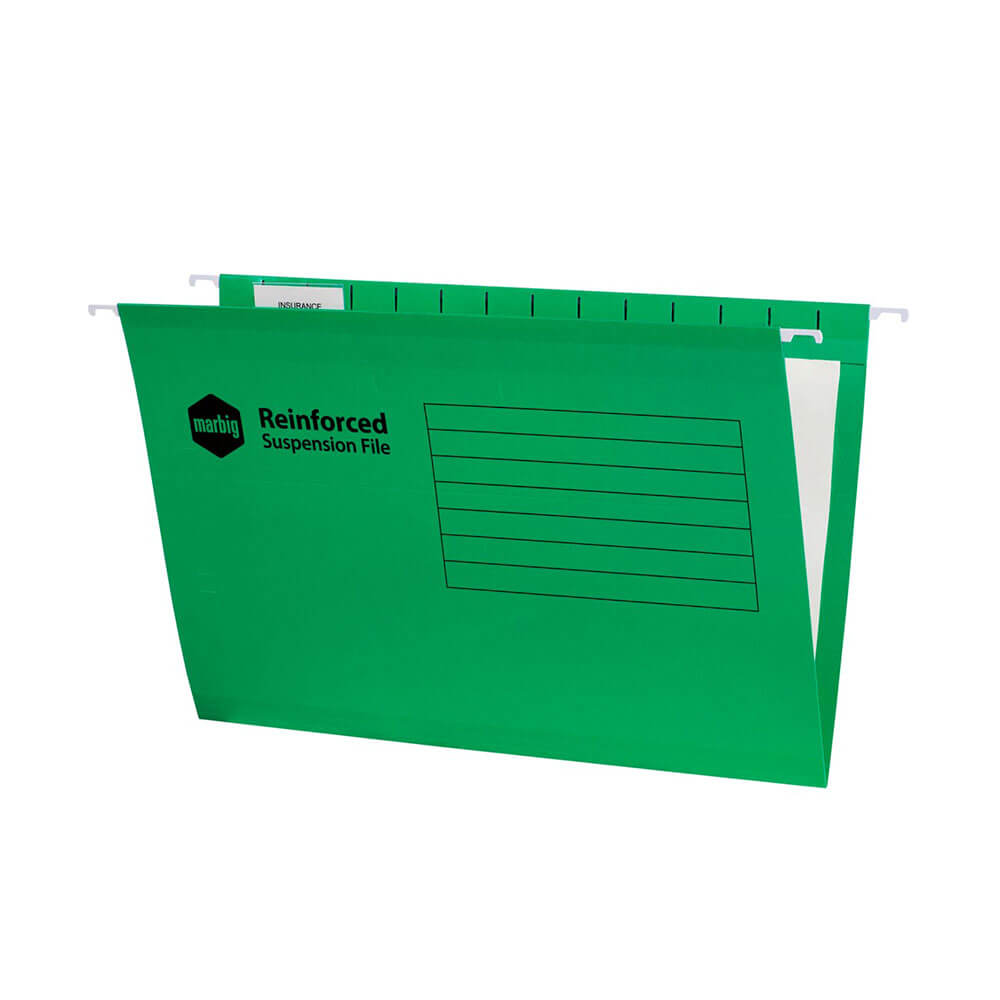 Marbig Hängemappen Foolscap, 25 Stück