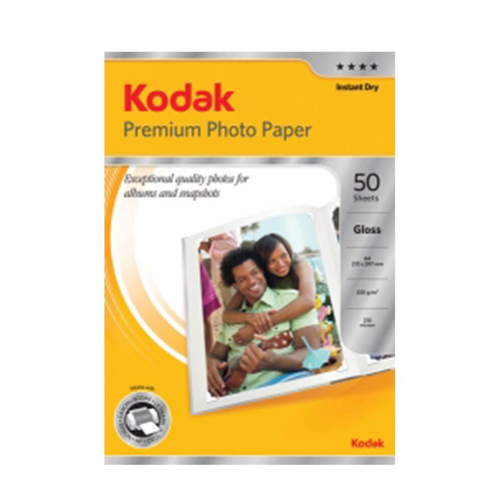 Kodak Premium Photo Paper A4 (50pk)