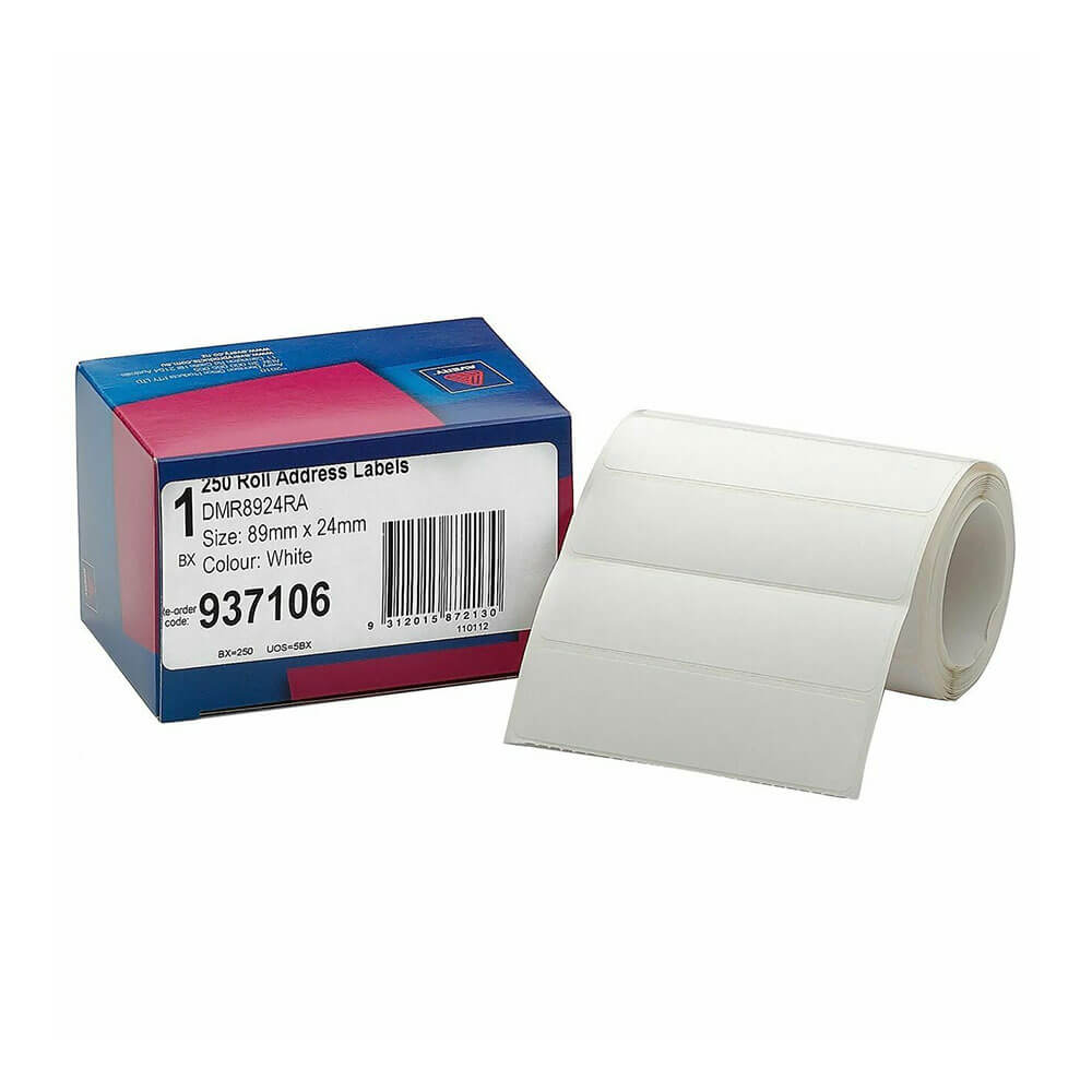 Avery Adres Label Roll 250pk