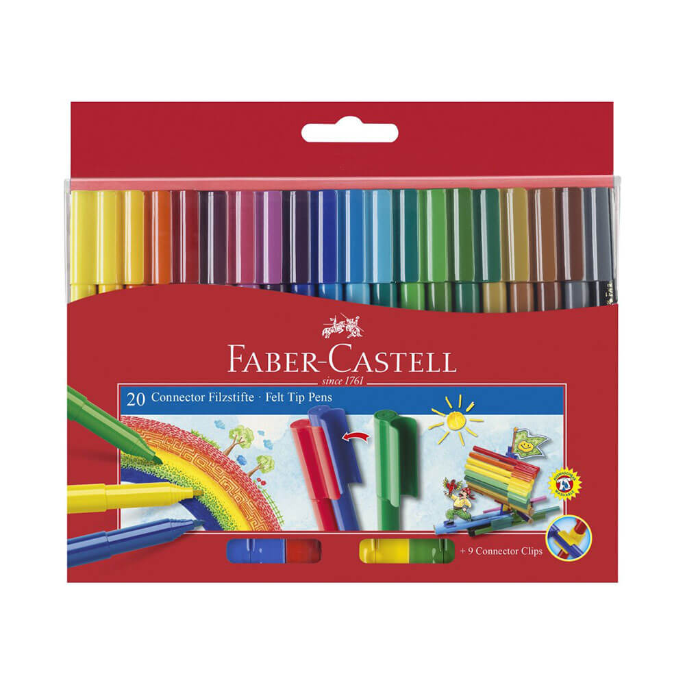 Marcador de bolígrafos del conector Faber-Castell