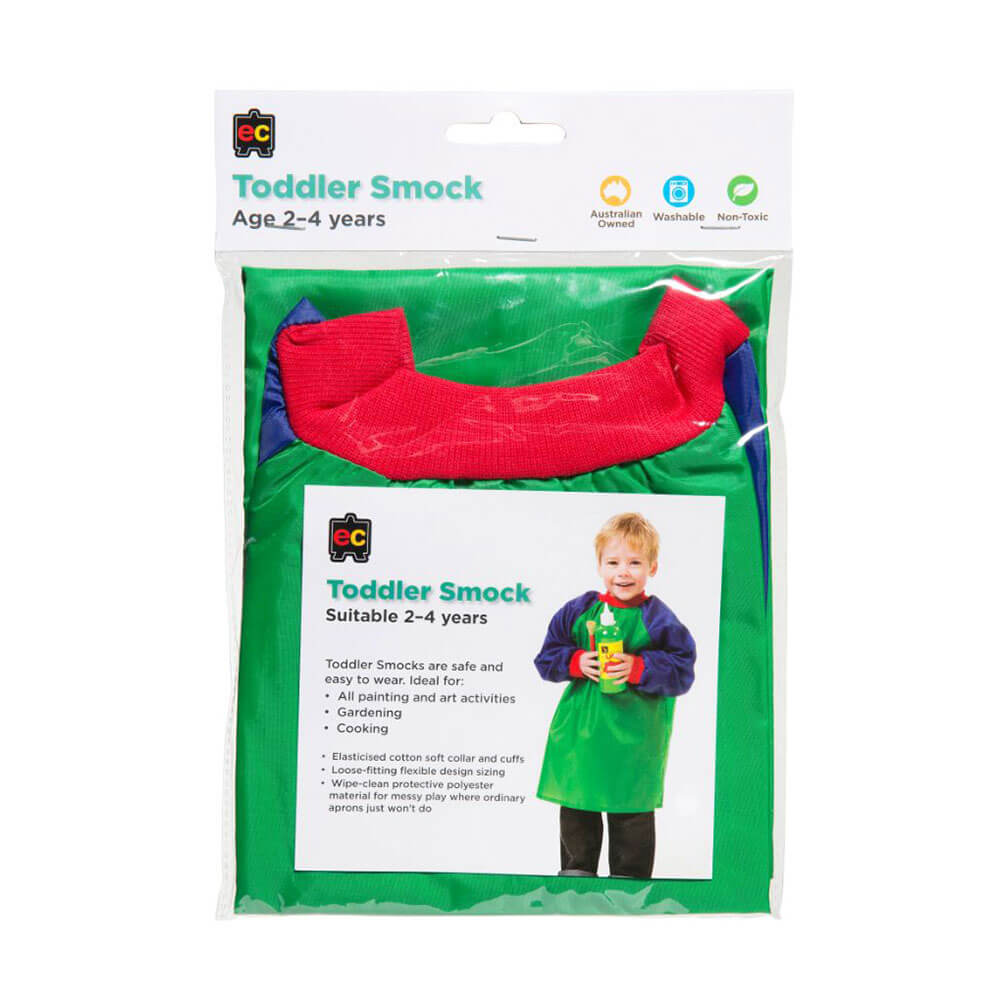 EC Open Back Smock Paint Accessory para niños pequeños