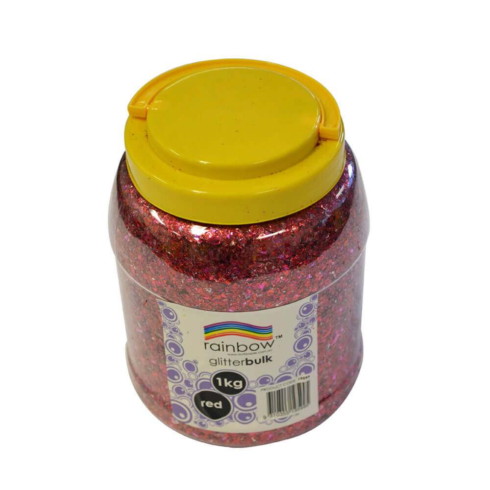 Pot de paillettes arc-en-ciel 1 kg