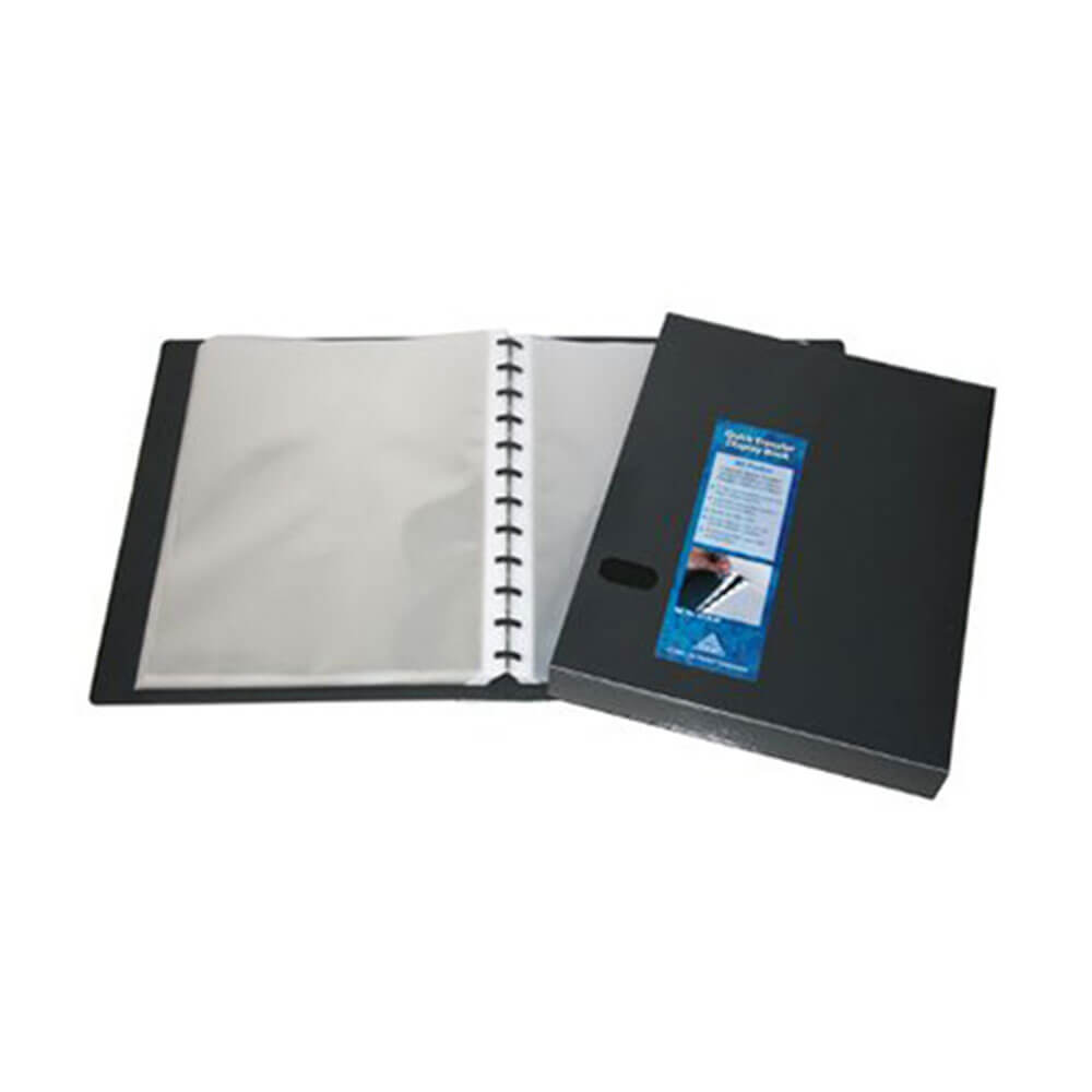 Colby Quick Transfer Book Black A4