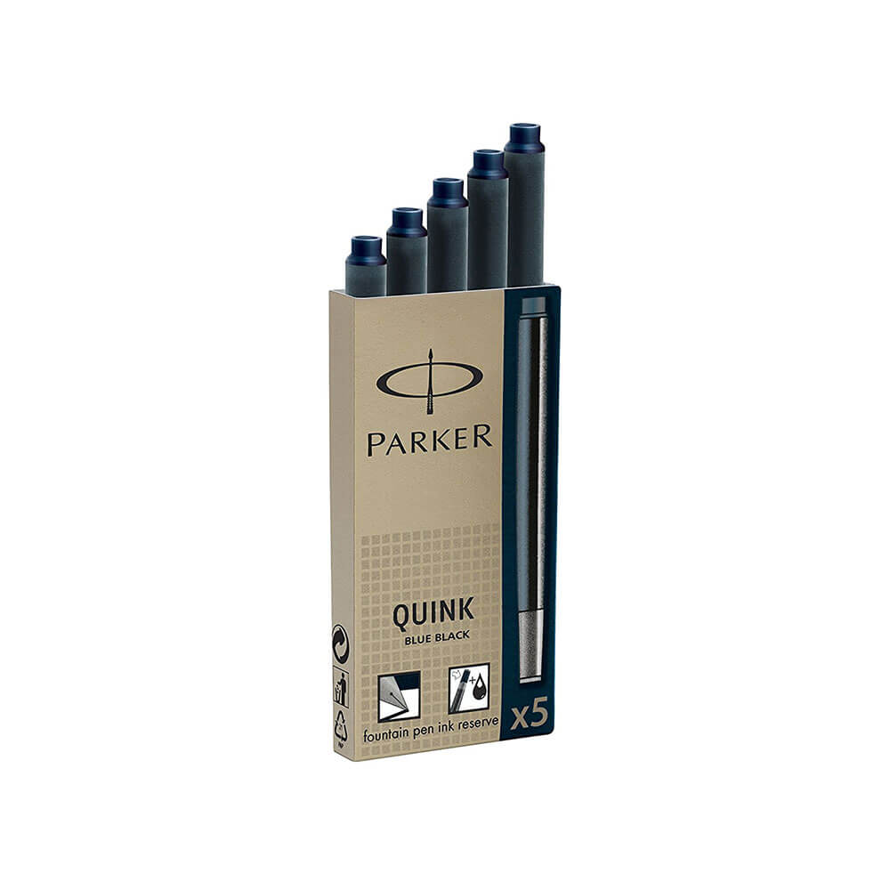 Parker permanent blekkpatron (5pk)