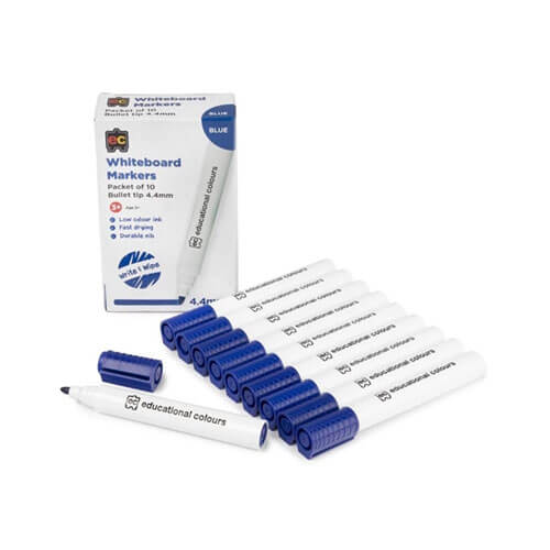 EC Thick Whiteboard Marker (10pk)