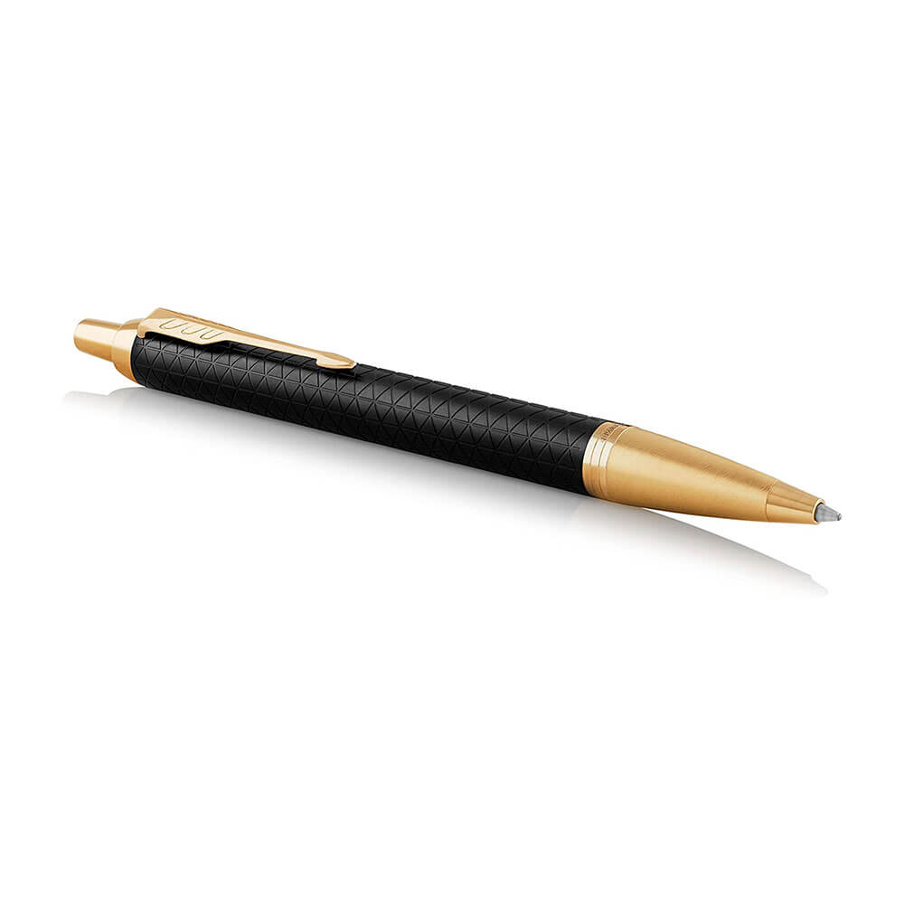 Parker IM BallPoint Pen Gold Trim (nero)