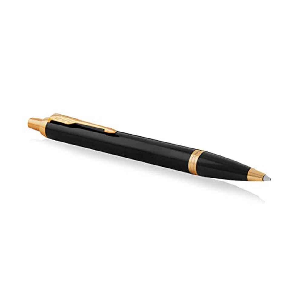 Parker IM BallpEN PEN GOLD TRIM (svart)