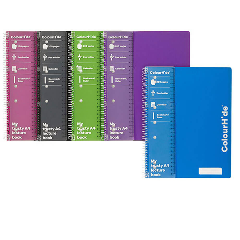 Colourhide Lecture Notebook A4 (200 pagine)