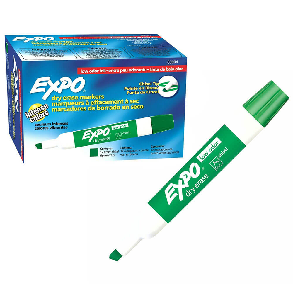 Expo Dry Erase dłuto końcówkę tablicy 12pk