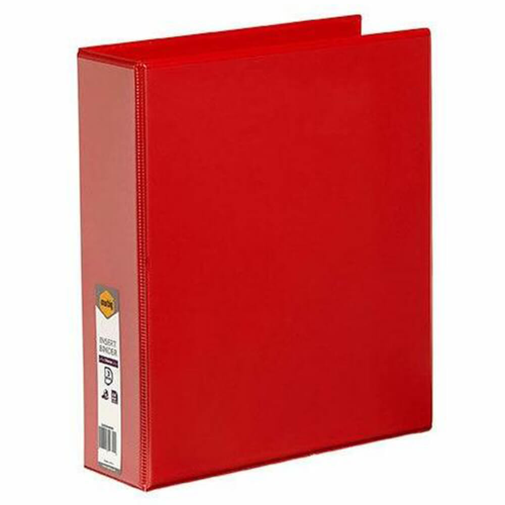 Marbig 3 D-Ring Clearview Insert Binder 50mm (A4)