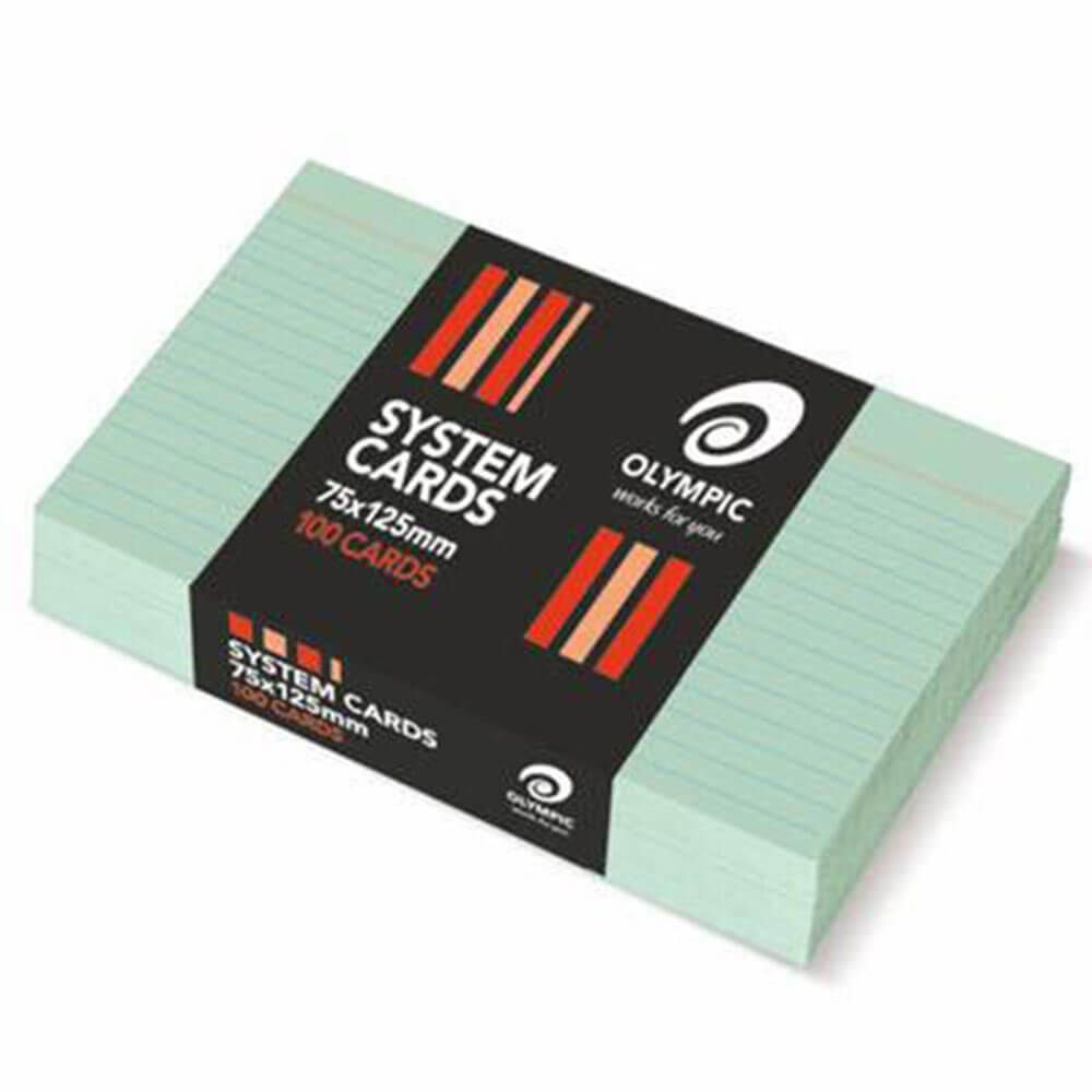 Olympisk styrede systemkort 75x125mm (100pk)