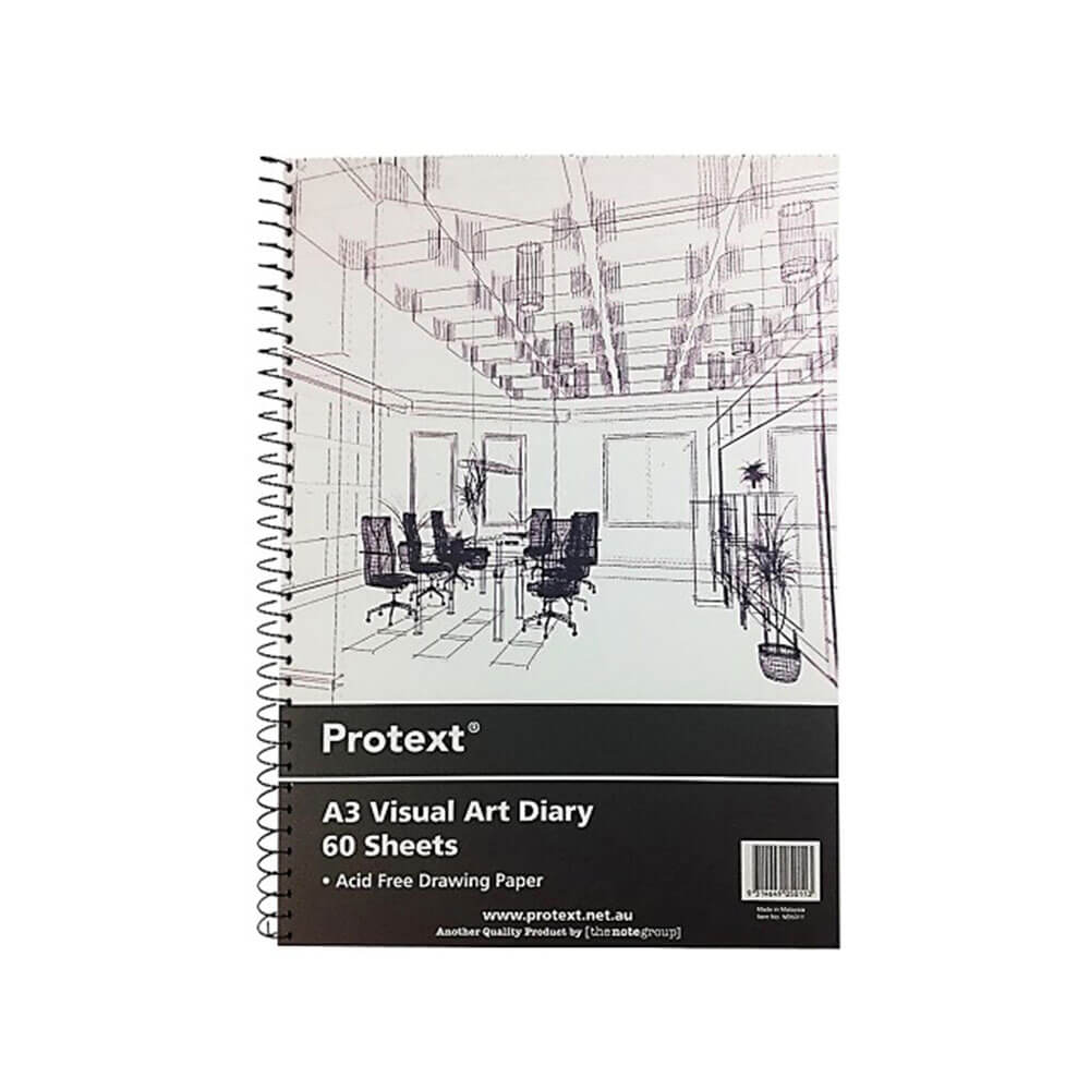 Protext Visual Art Diary 60 Sheets110GSM（白）