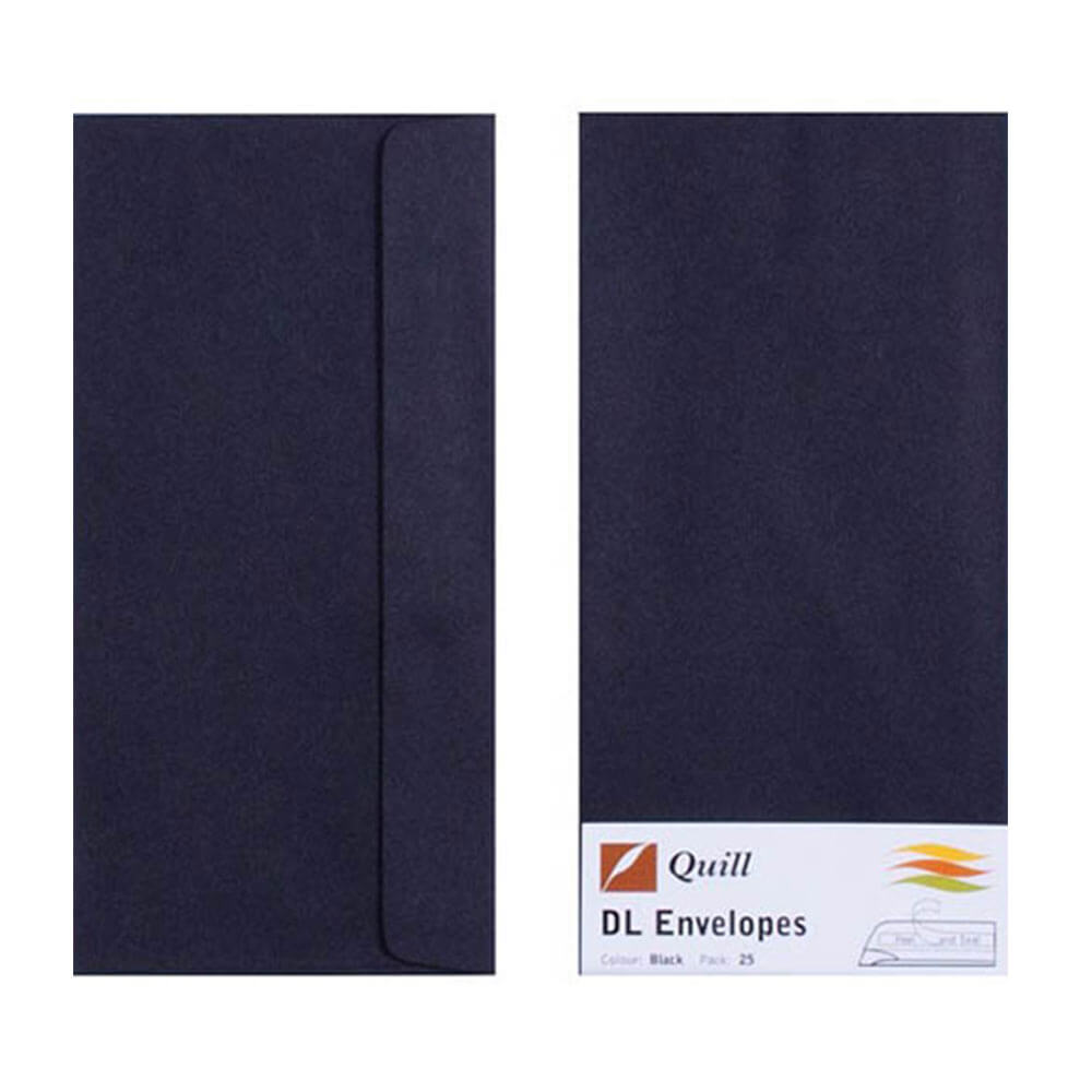 Quill -konvolut 25pk 80gsm (DL)