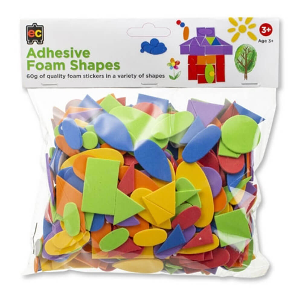 EC Adhesive Foam Shapes 60g