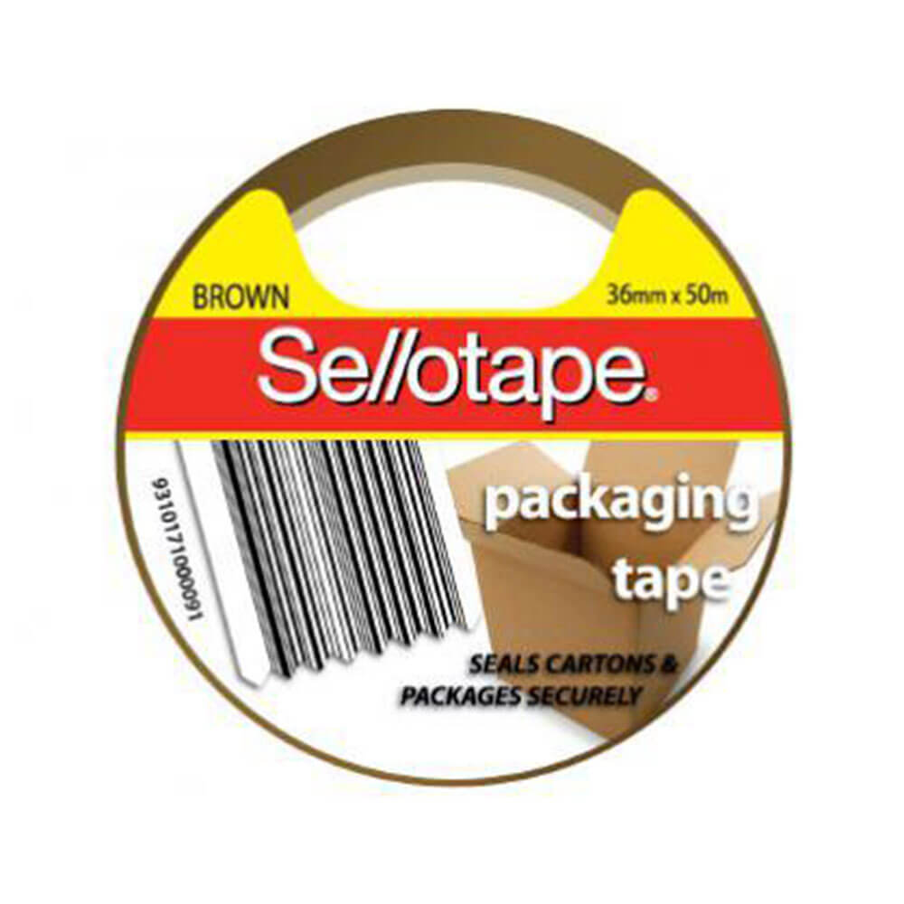 Cinta de embalaje Sellotape (Brown)