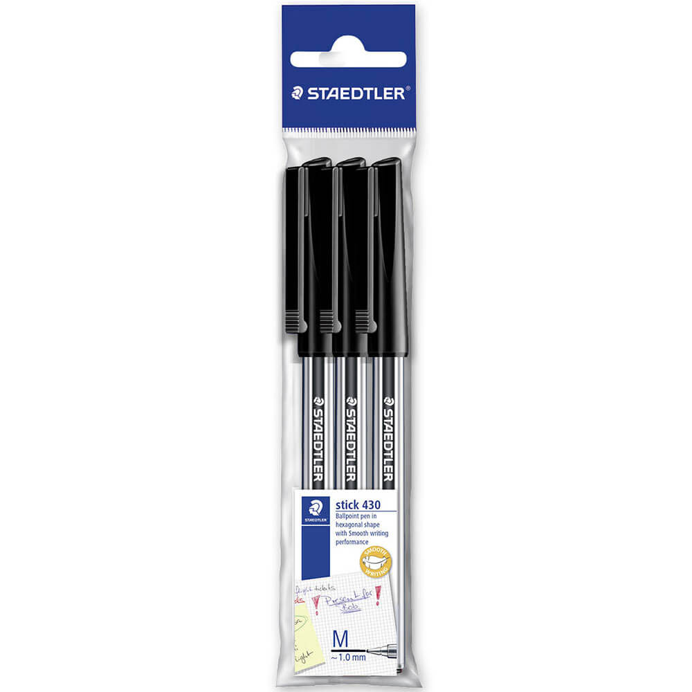 Staedtler Stick Kugelschreiber 3er-Pack