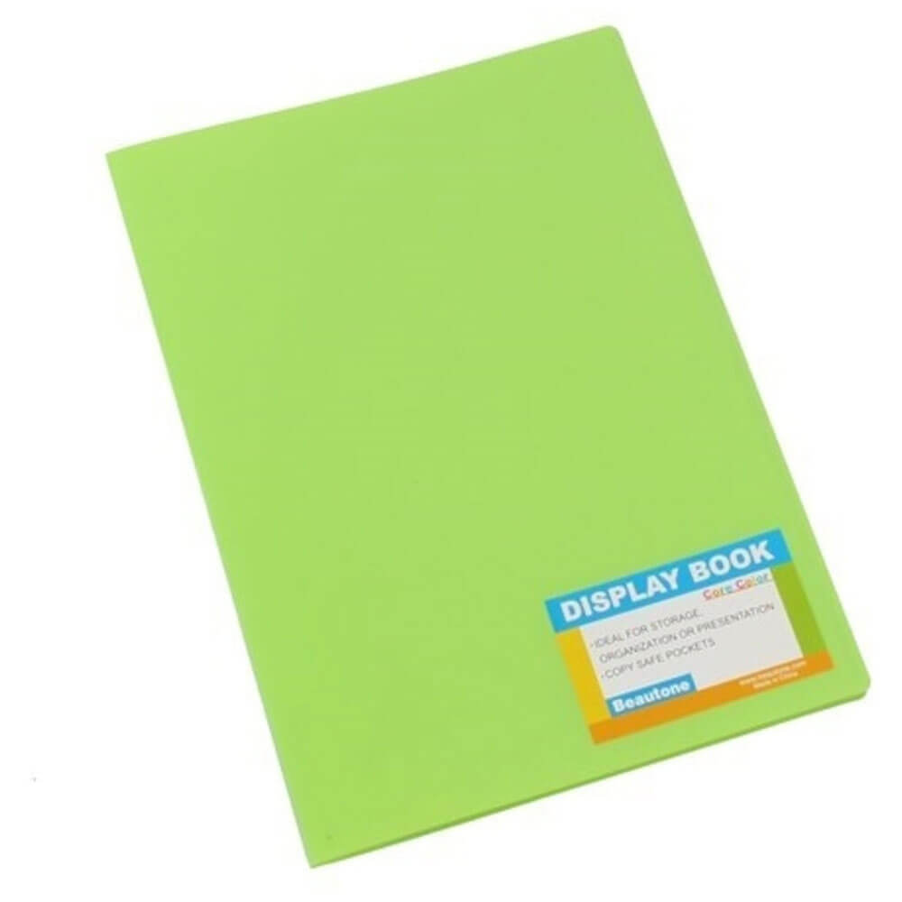 Bantex Tropical Fixed Display Book (20 Pocket)