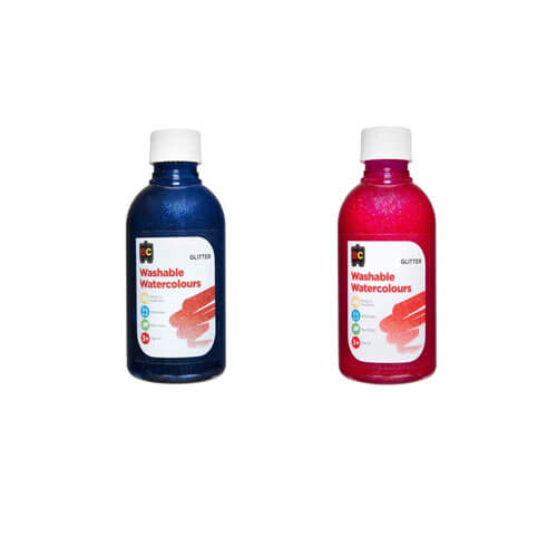 EC Glitter Washable Watercolour 250mL