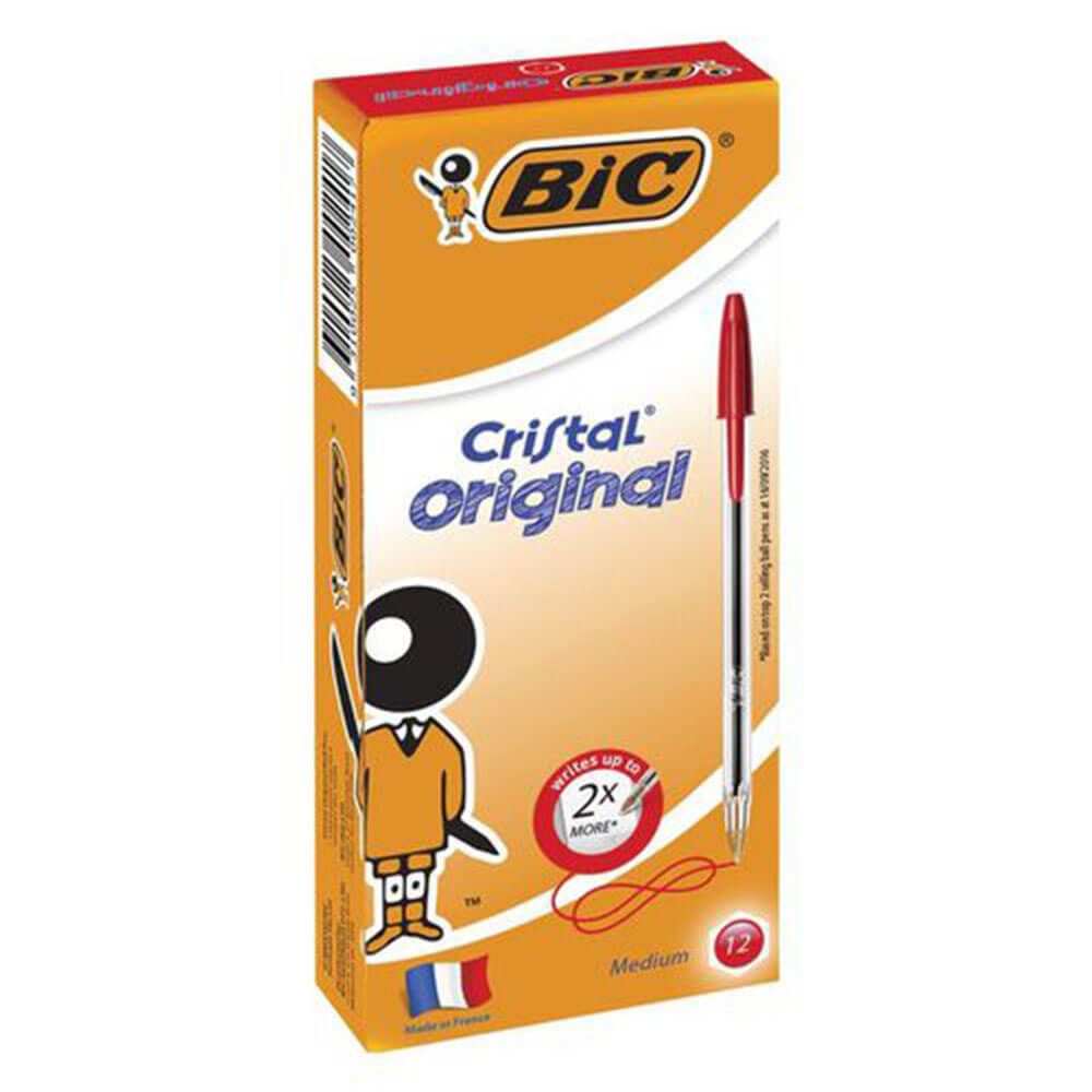 BIC Cristal Oryginalny Pen (12/pudełko)