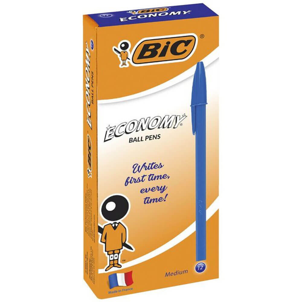 BIC Economy Medium Ballpoint Pen (12/Box)