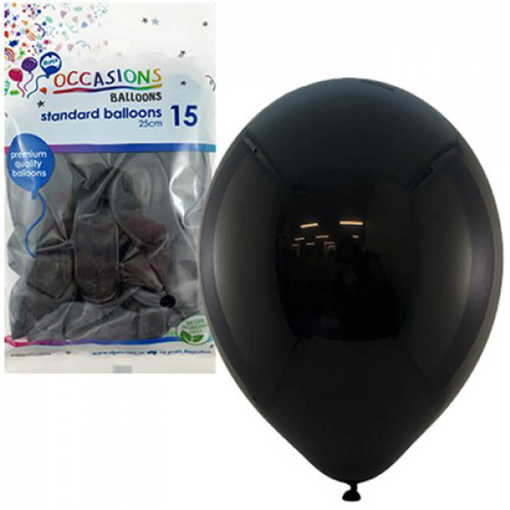 Alpen ballonger för alla 25 cm (15pk)