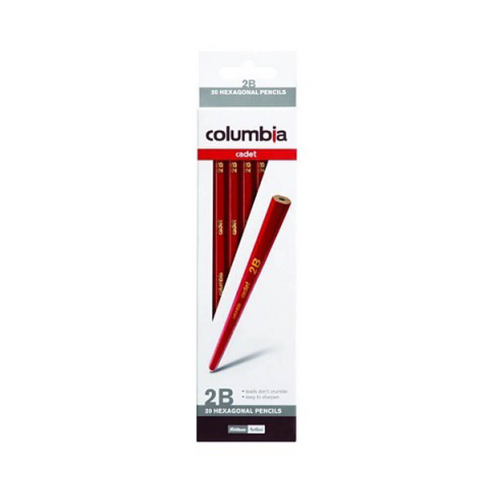 Columbia Cadet Hexagon Lead Penns (20/Box)