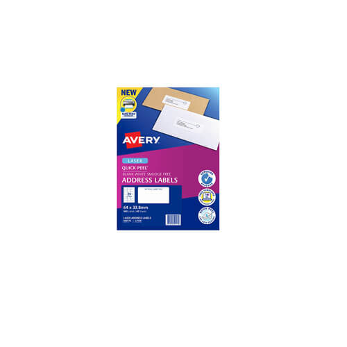 Avery Laser Quick Peel Address Labels