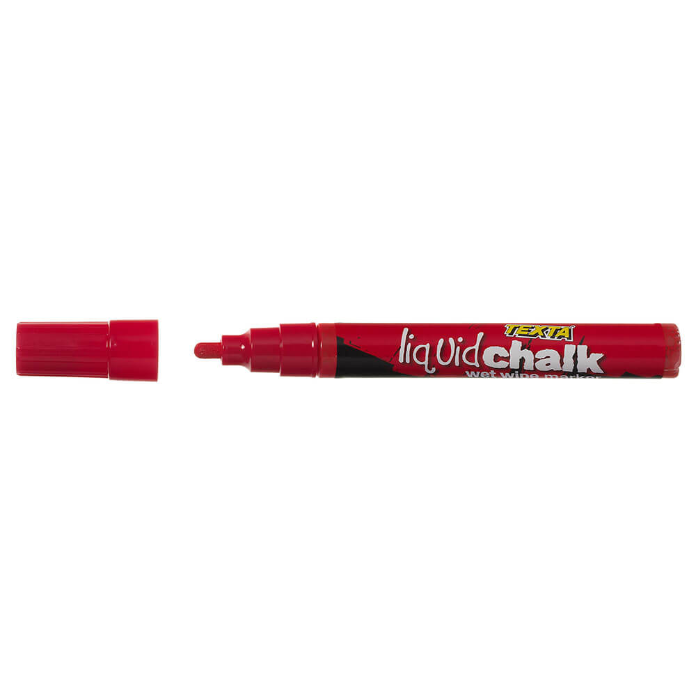 TEXTA Liquid Chalk Bullet Tips Wet Wipe Marker