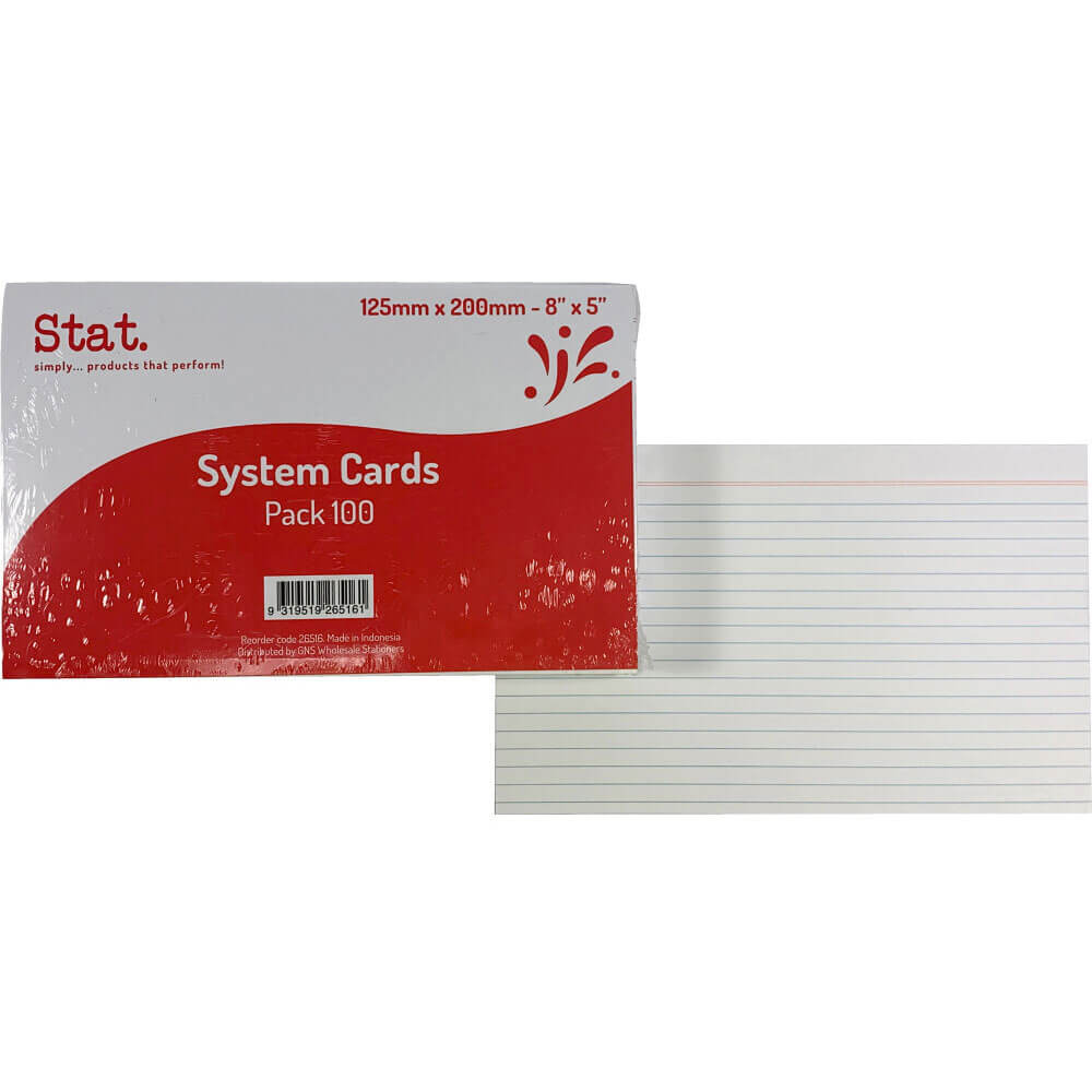 Stat styrede systemkort 100pk (hvid)