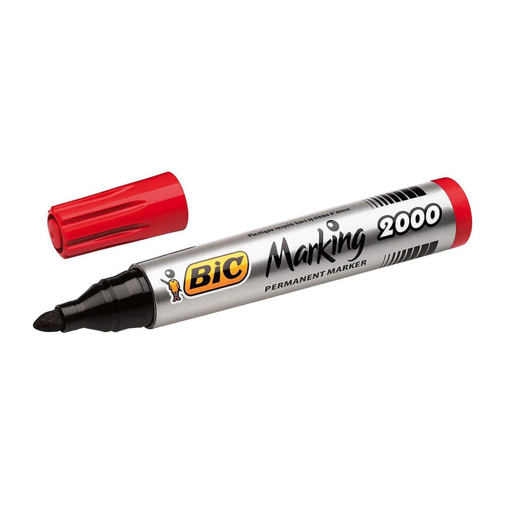 BIC Bullet Tips Permanent markör 12st (1,7 mm)