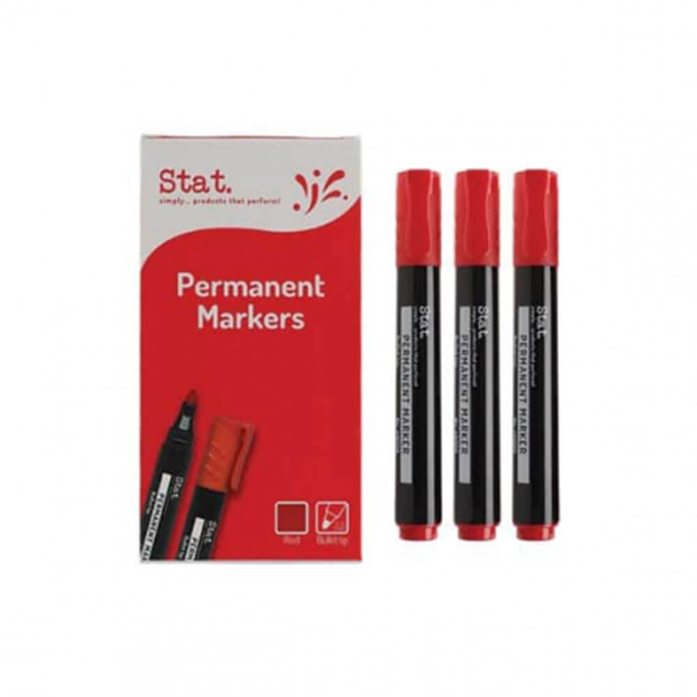 Estadística de 2.0 mm Nib de bala Marcador permanente 12 PCS