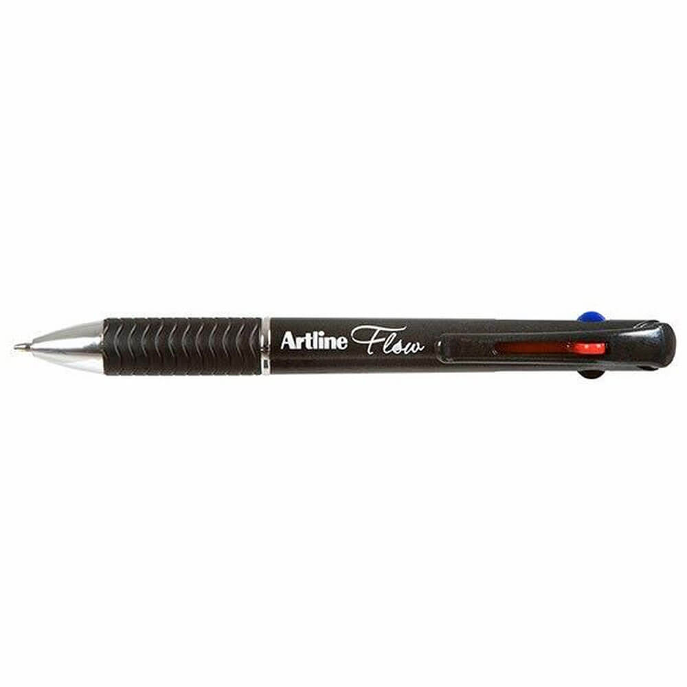 Artline 4 Farge uttrekkbar penn 1mm (boks med 12)