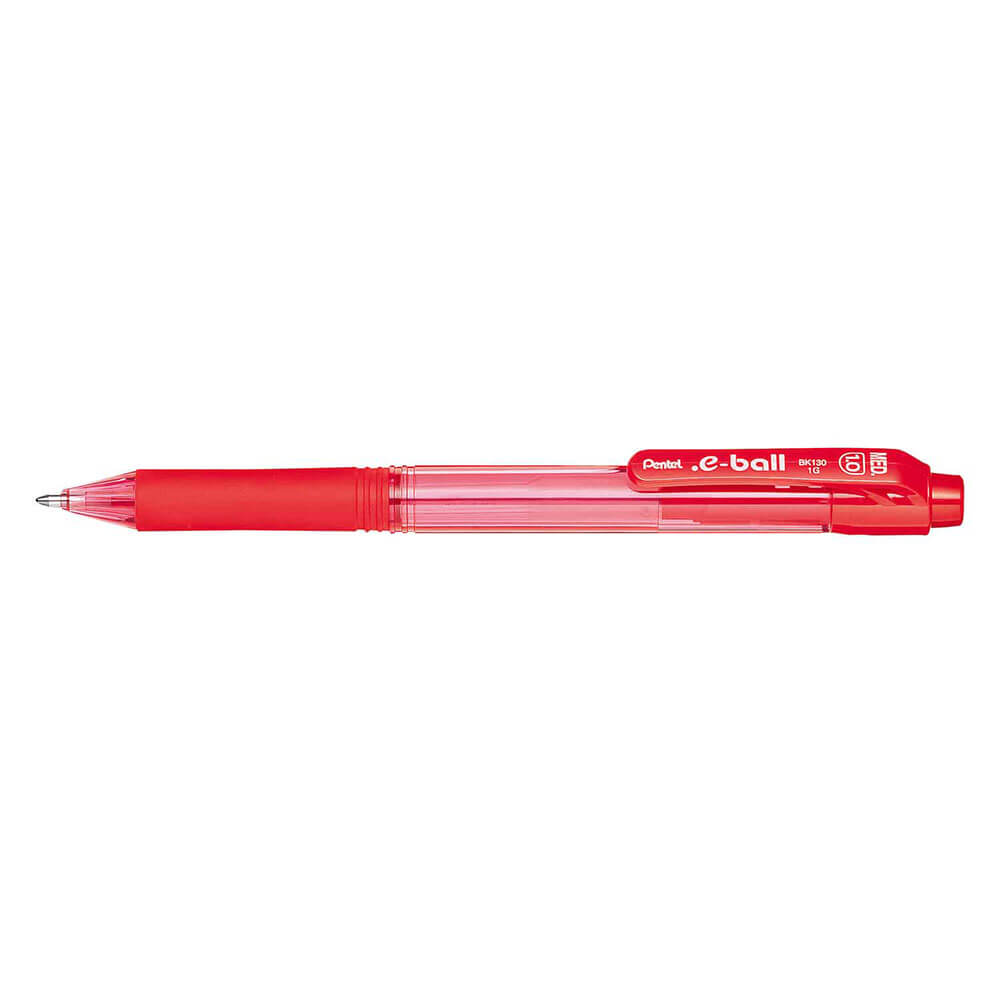 Pentel e-ball uttrekkbar ballpenn (boks med 12)