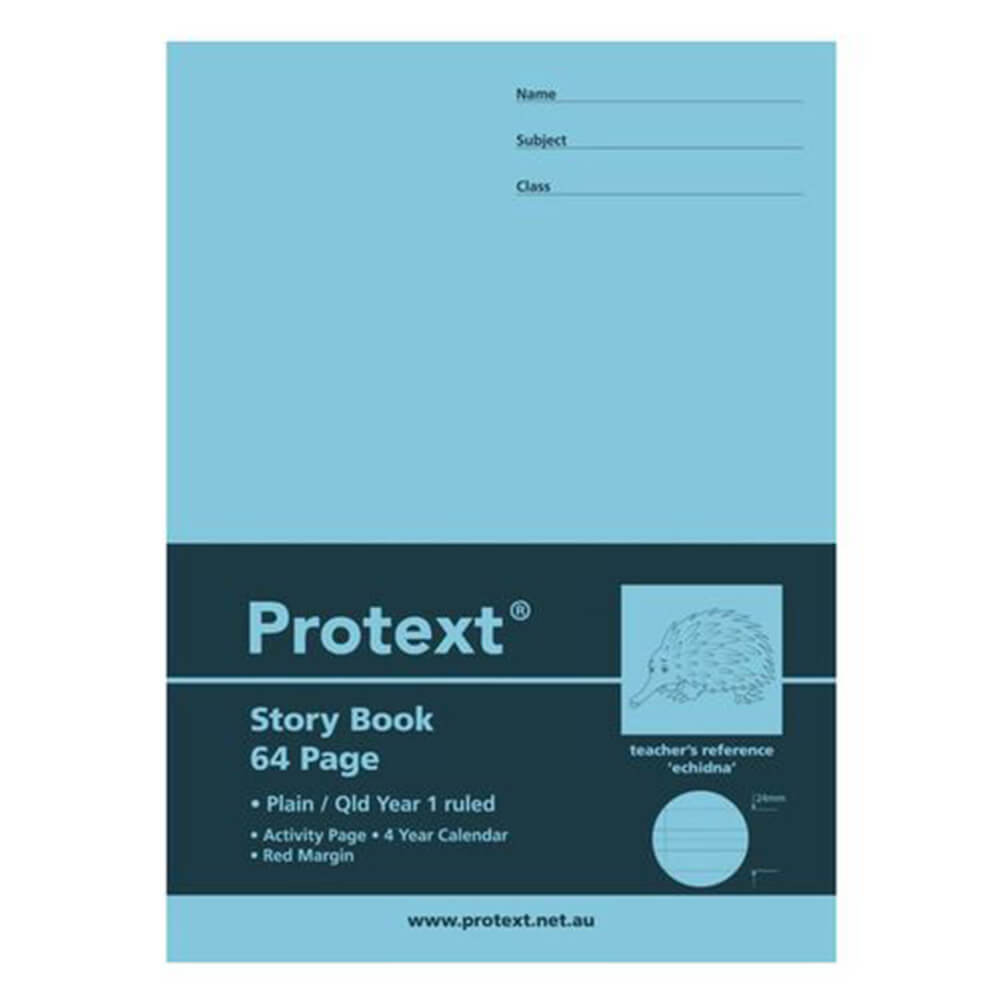 Protextストーリーは、マージン64pg 10pkの練習帳を支配しました