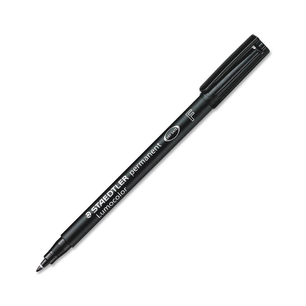 Staedtler Lumocolor 0,6 mm fin permanent penna 10st