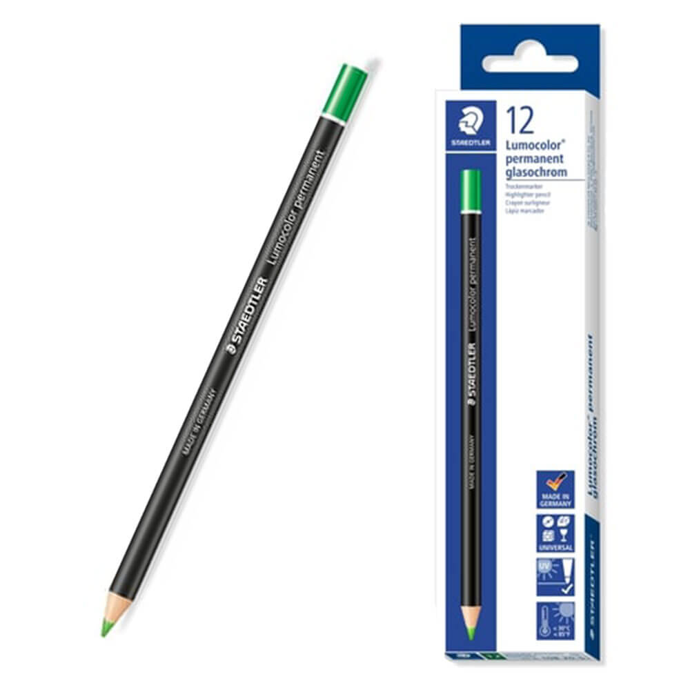 Crayon Glasochrom Staedtler (boîte de 12)