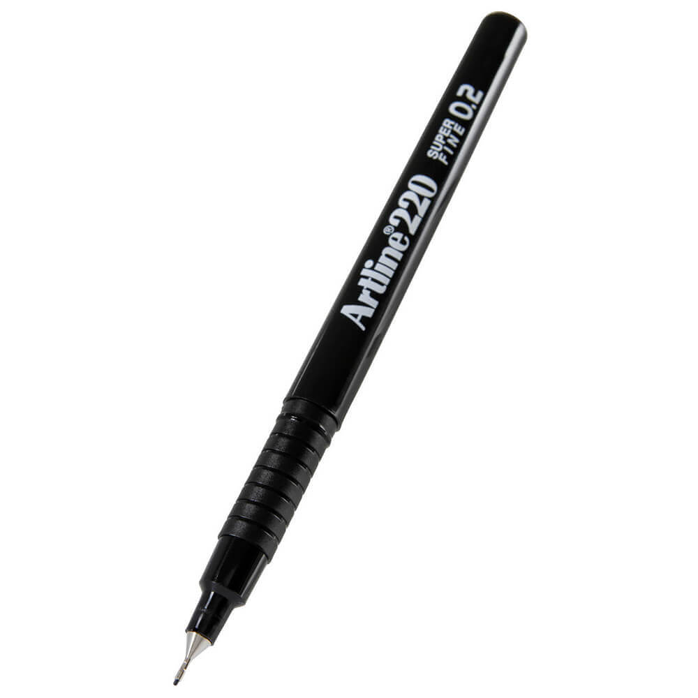 Artline Fineliner Superfine Pen 0,2 mm (scatola di 12)