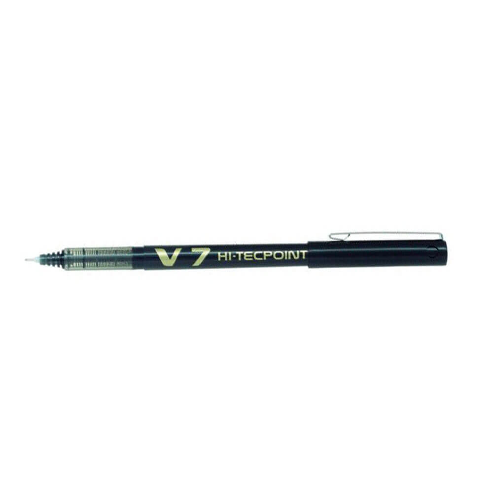 Piloot V7 Hi-Tecpoint Ultra Rollerball Fine Pen 12PCS