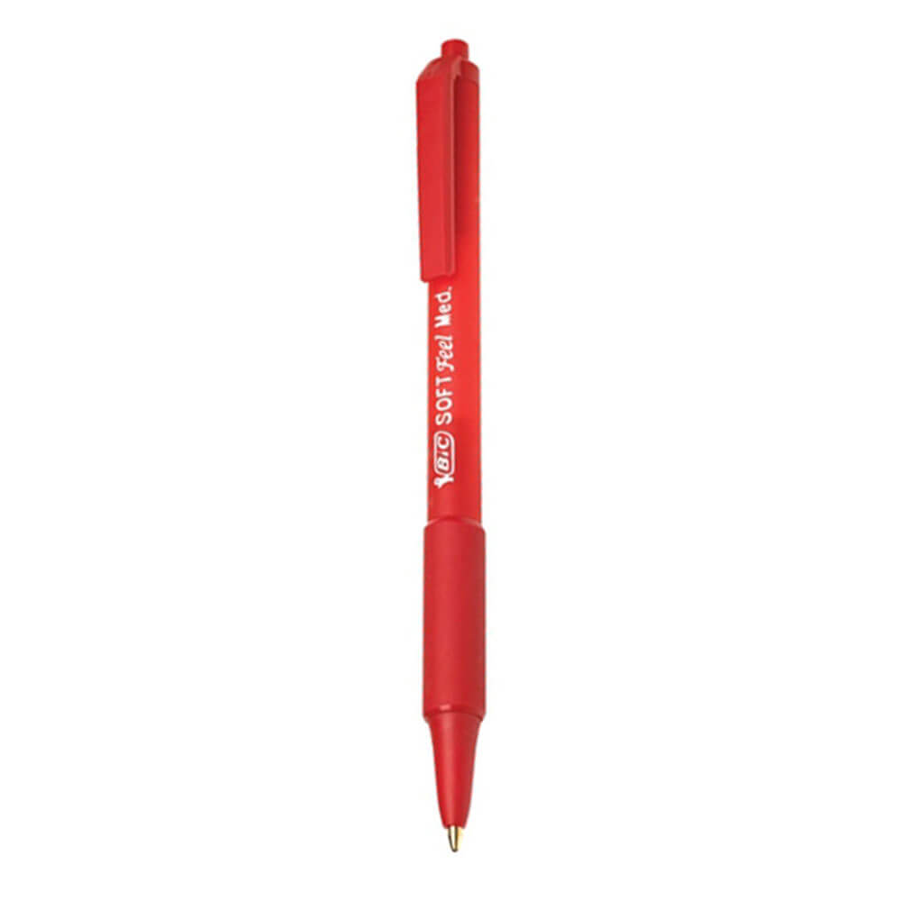 Bic soft feel intrekbare pen (doos van 12)