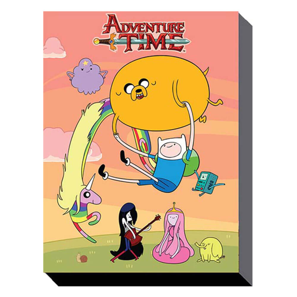 Adventure Time 60cm x 80cm veggkunst lerret